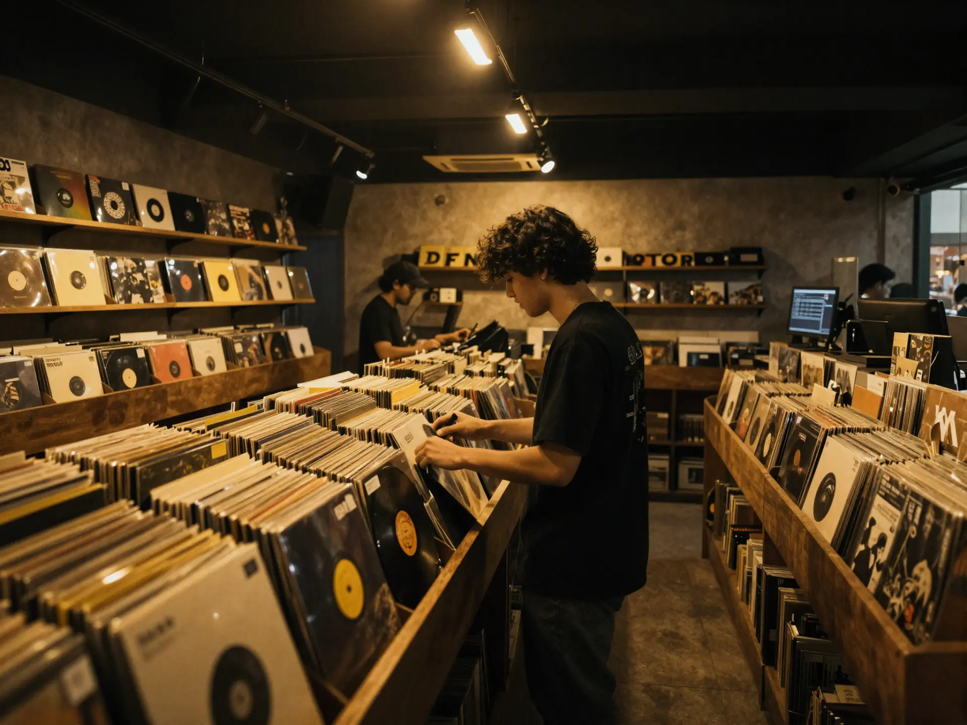 Indonesian record store